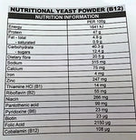 Nutritional Yeast Powder (B12), Inactive