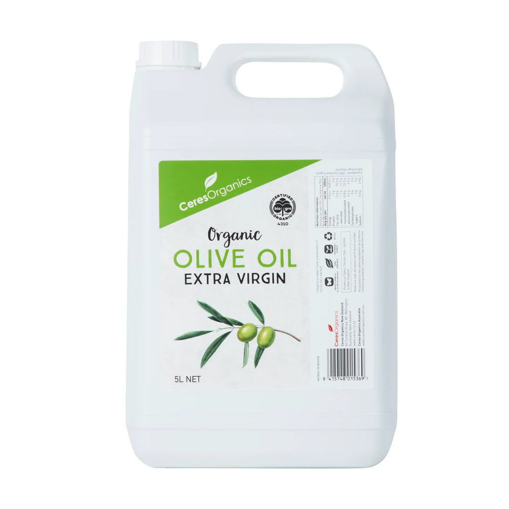 Olive Oil Extra Virgin, Cold Pressed, Organic - 5lt