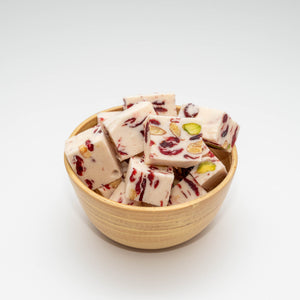 Cranberry Almond Pistachio Nut Nougat