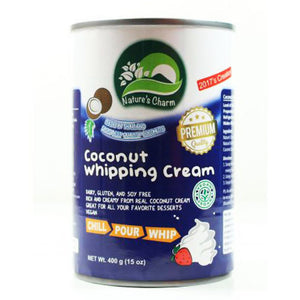 Coconut Whipping Cream, Nature's Charm, 400g