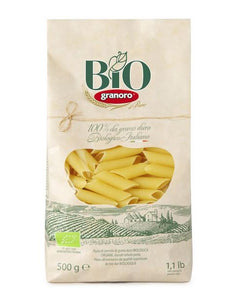 Bio Granoro Mezze Penne Rigate Pasta, Organic